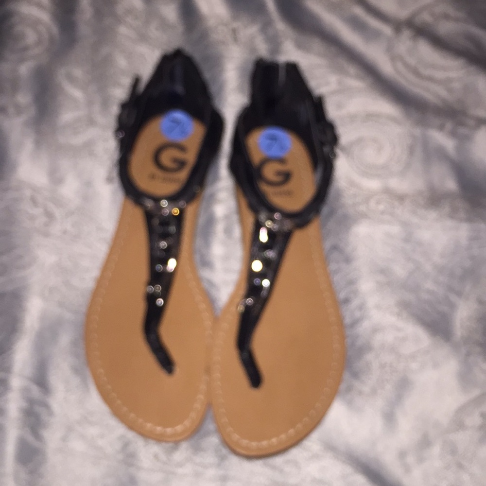 Brand new Guess thong sandals